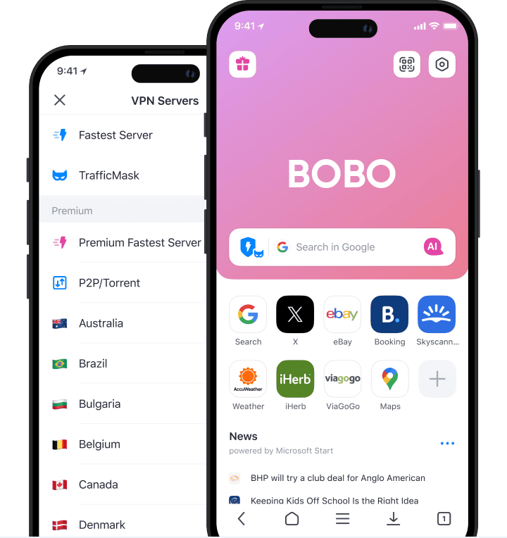 BOBO Browser banner
