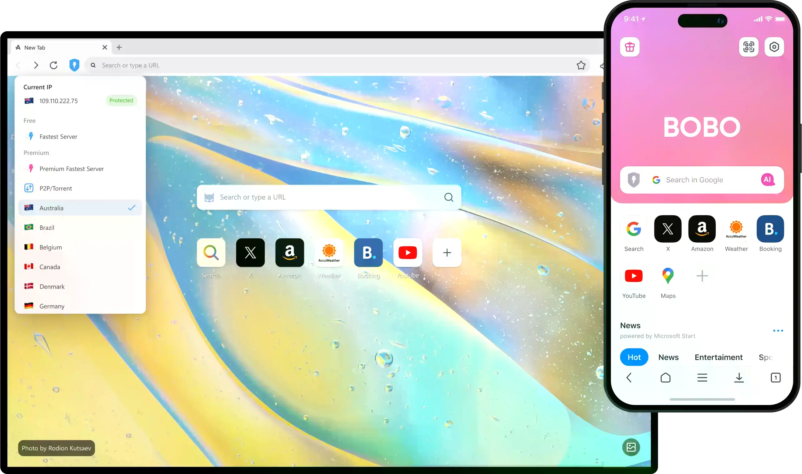 BOBO Browser banner